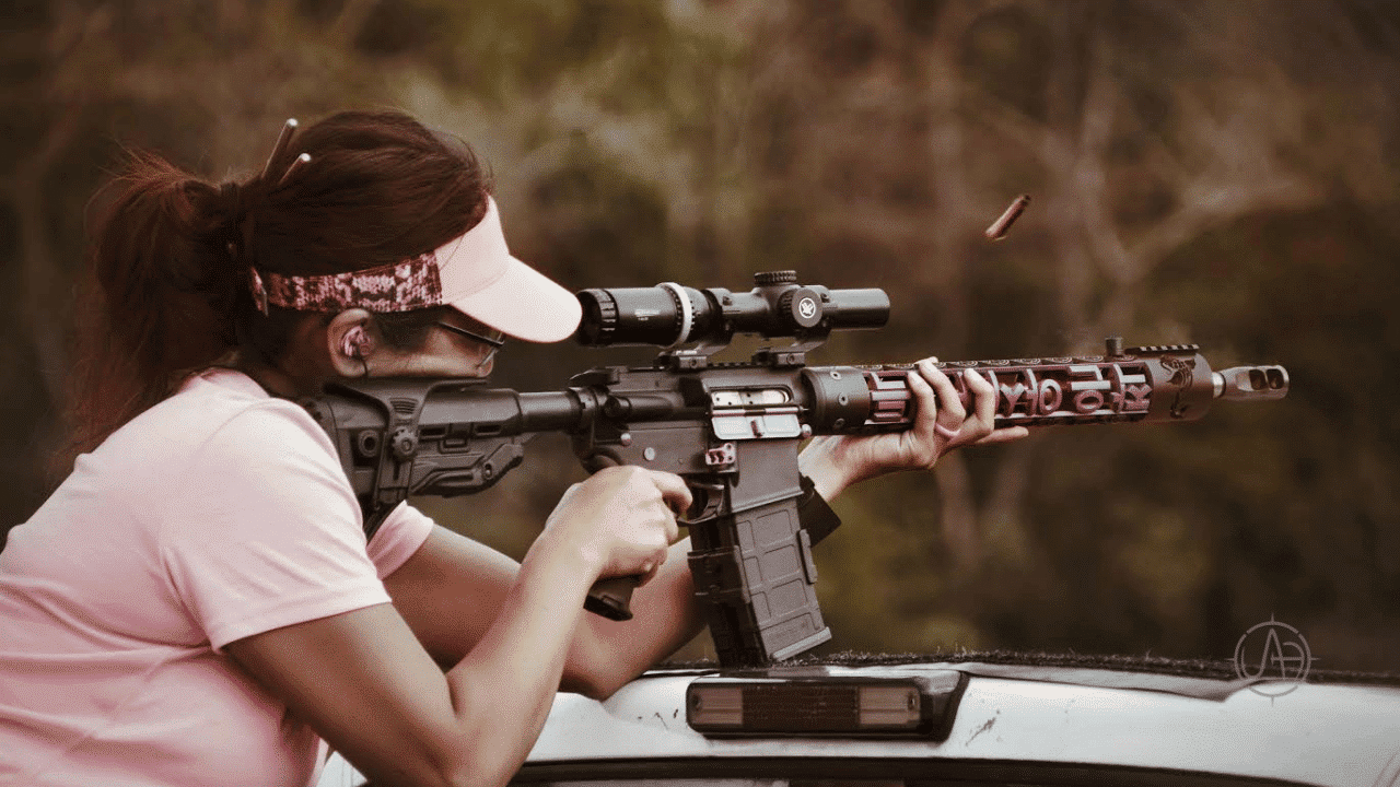 A Girl and A Gun Custom Rifle