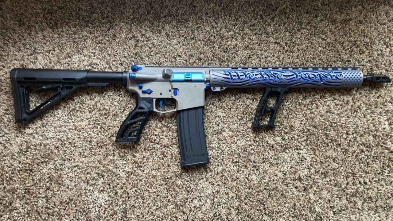 Connor Hebdon custom build with CMMG  5.7 BCG & Barrel. 5D tactical enhanced lower & Upper